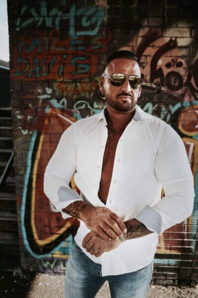 An image in David's male escort portfolio