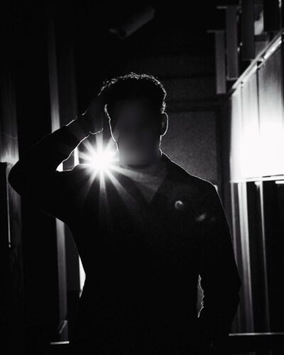 An image in Apollo's male escort portfolio