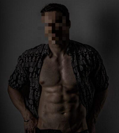 An image in Apollo's male escort portfolio