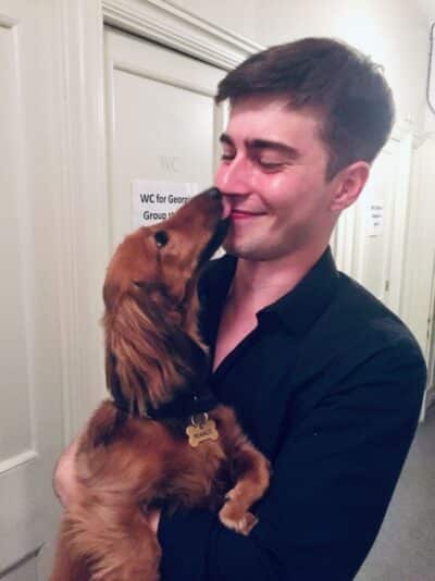 An image in Luke's male escort portfolio