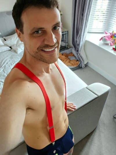 An image in Sebastian's male escort portfolio