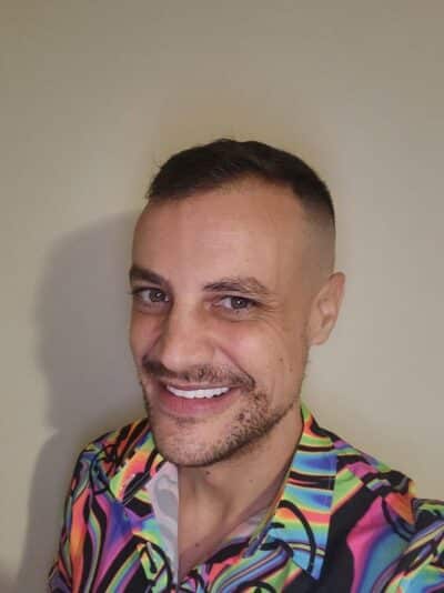 An image in Sebastian's male escort portfolio