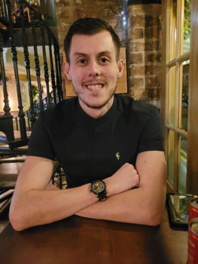 An image in Thomas's male escort portfolio