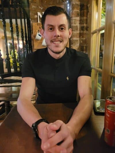 An image in Thomas's male escort portfolio