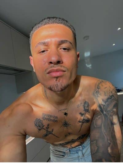 An image in Andre's male escort portfolio