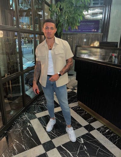 An image in Andre's male escort portfolio