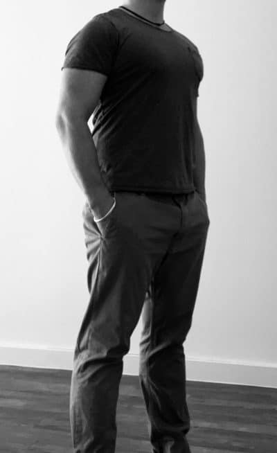 An image in Marco's male escort portfolio