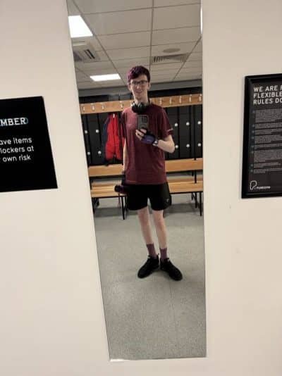 An image in Colin's male escort portfolio