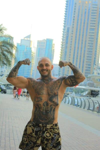 An image in Dante's male escort portfolio