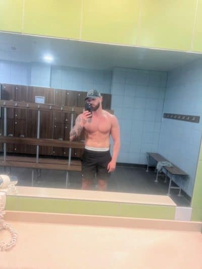An image in Kieren's male escort portfolio