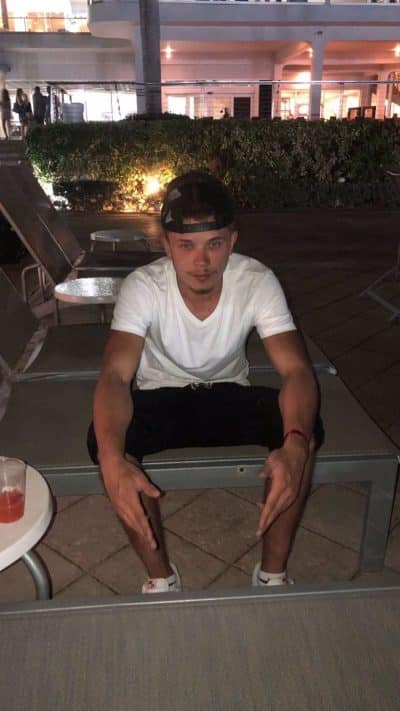 An image in Lewis's male escort portfolio