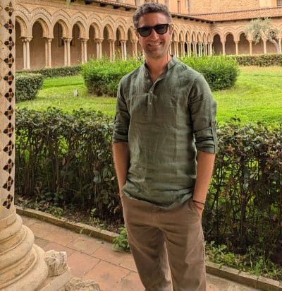 An image in Mike's male escort portfolio