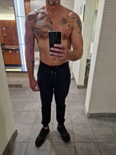 An image in Mathew's male escort portfolio